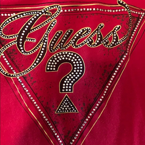GUESS Logo Embellished T-Shirt - Picture 5 of 5